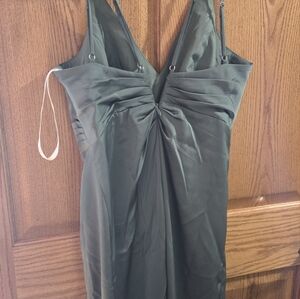 Sage green bridesmaid dress